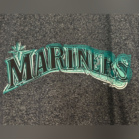 Nike Men's Gray Blue‎ Mariners T-Shirt - Picture 5 of 7